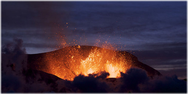 Foto del volcan. Fuente: Wikipedia