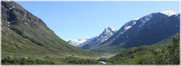 entrando en Jotunheimen