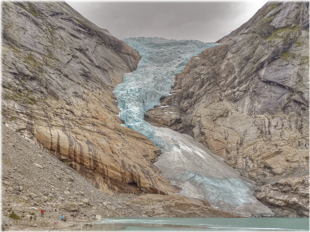 Glaciar de Briksdal, verano de 2010. Foto del usuario daikrieg, Flickr