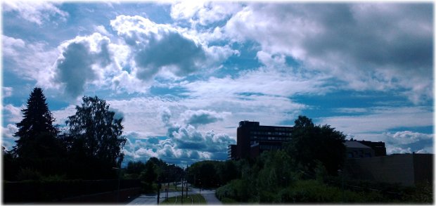 Bonitas nubes veraniegas