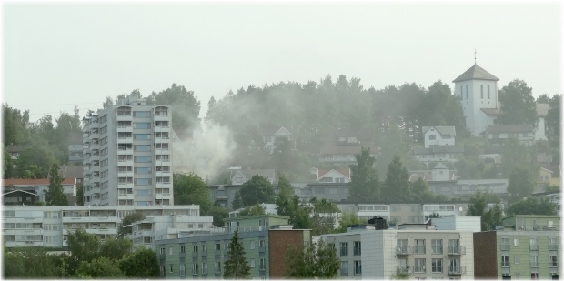 Incendio en Oslo