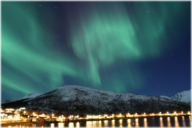 Nordlys i Tromso